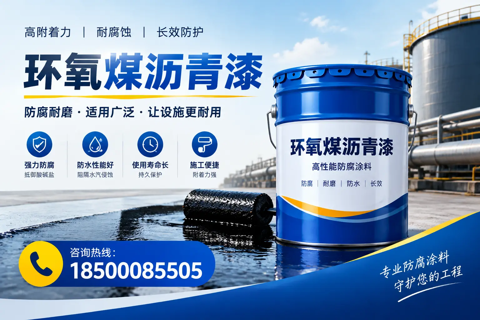 环氧煤沥青漆与其他涂料的对比分析，助力阿城企业决策